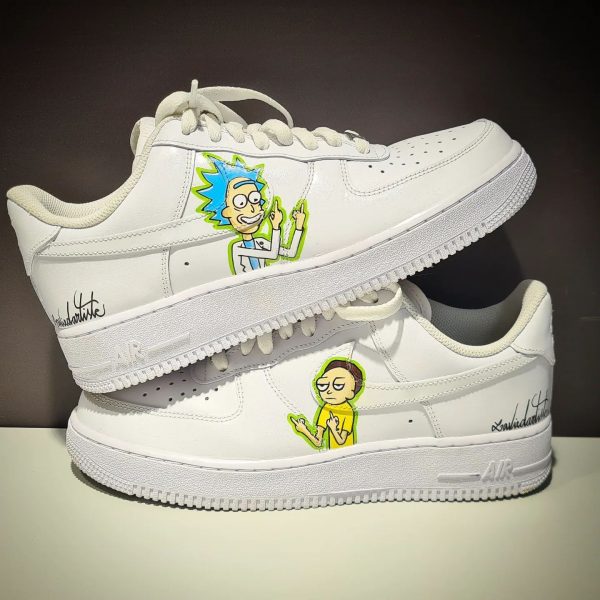 Rick and Morty 92 Custom Air Force 1