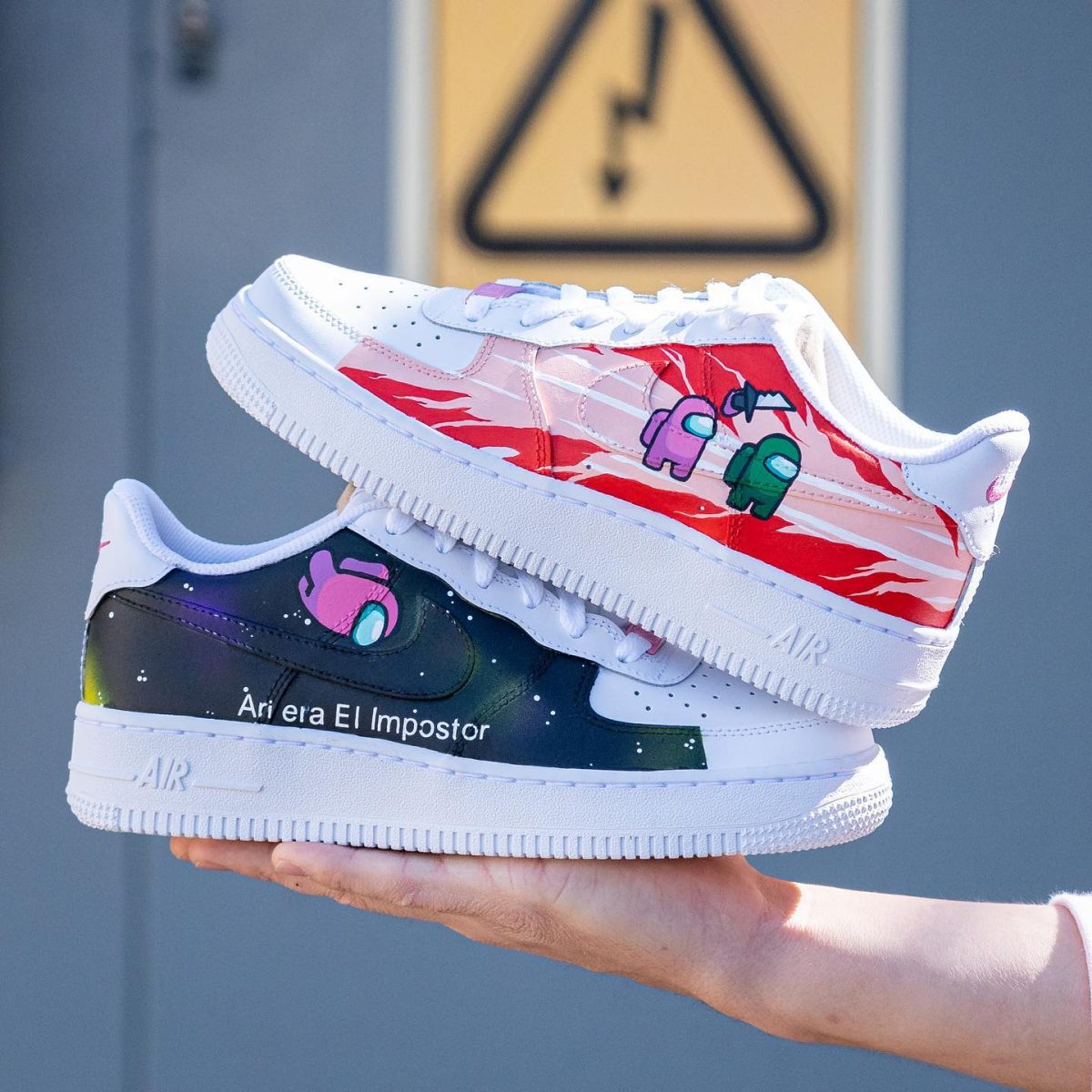 Among Us Design Custom Air Force 1