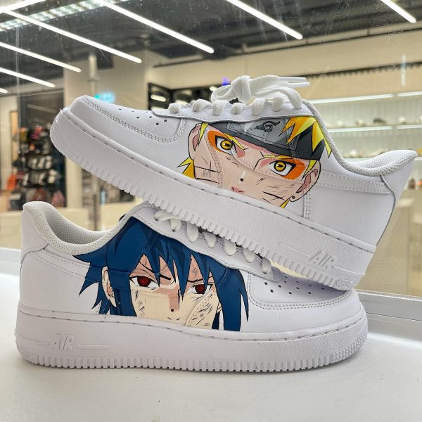 Naruto x Sasuke Custom Air Force 1