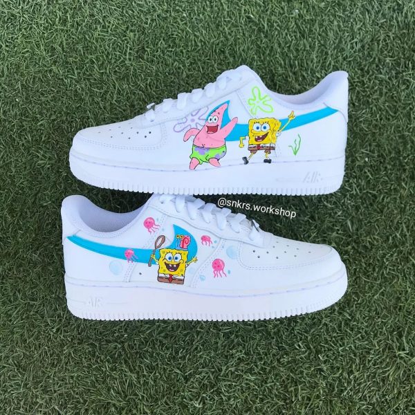 SpongeBob SquarePants 24 Custom Air Force 1