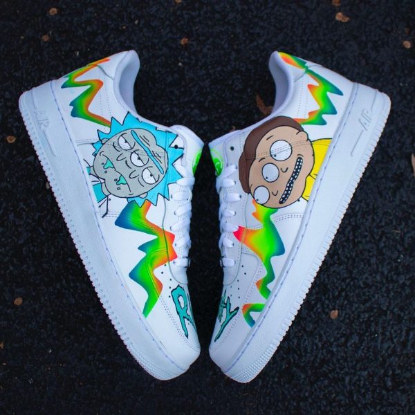 Rick and Morty 50 Custom Air Force 1