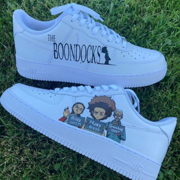 Painting The Boondocks Custom Air Force 1