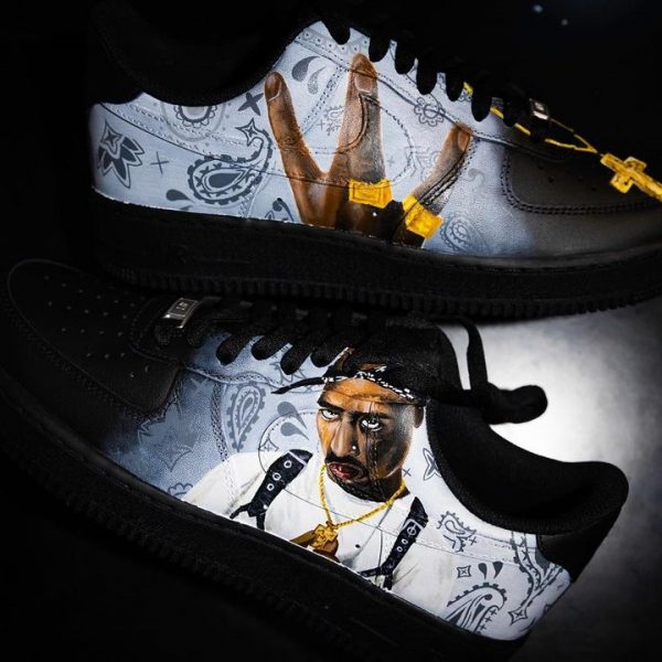 Tupac 09 Custom Air Force 1