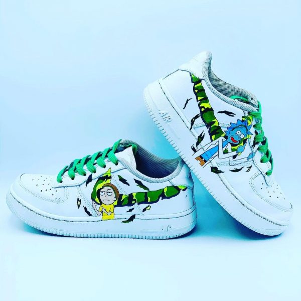 Rick and Morty 31 Custom Air Force 1