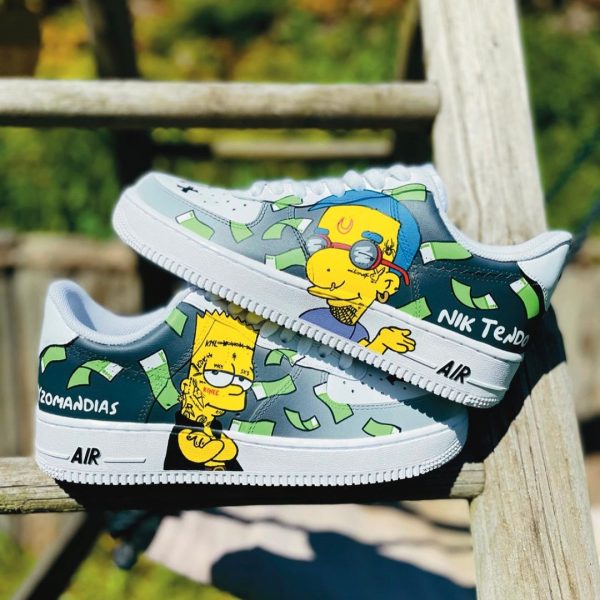 The Simpsons 16 Custom Air Force 1