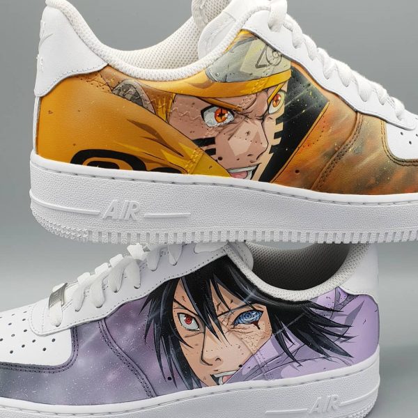 Naruto x Sasuke Custom Air Force 1