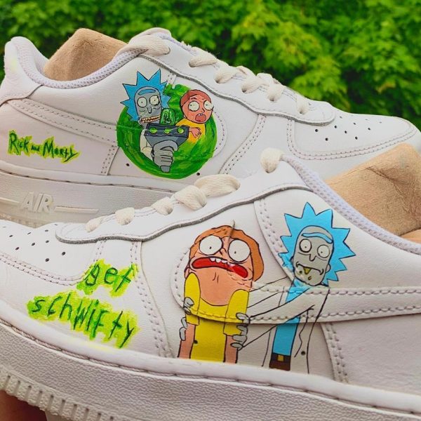 Rick and Morty 43 Custom Air Force 1