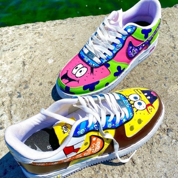 SpongeBob SquarePants 16 Custom Air Force 1