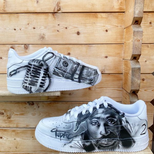 Tupac 10 Custom Air Force 1