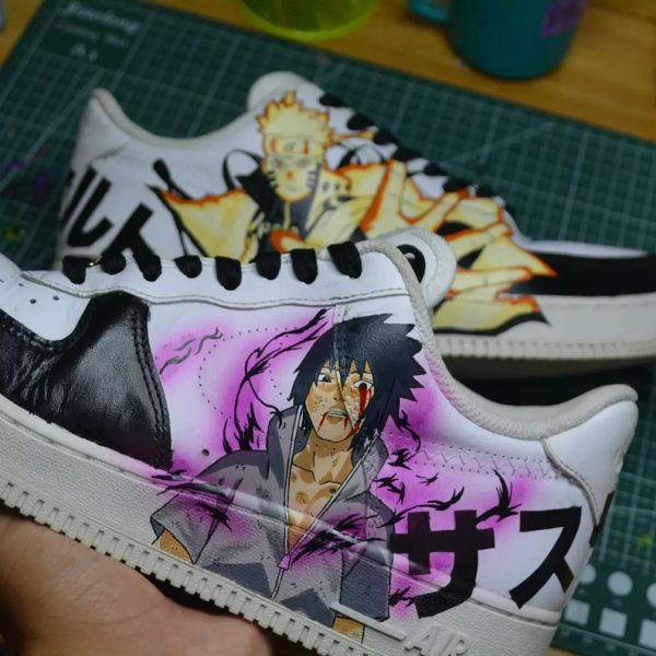 Naruto x Sasuke Custom Air Force 1