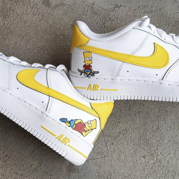 The Simpsons 12 Custom Air Force 1