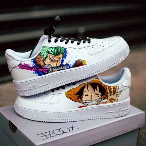 Luffy x Zoro Custom Air Force 1