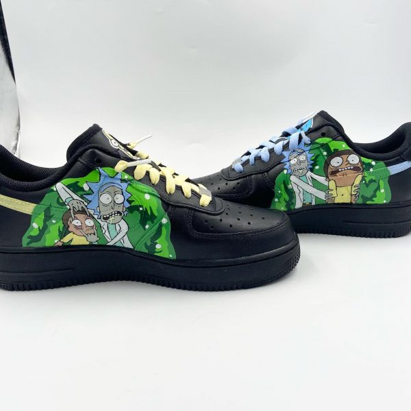 Rick and Morty 09 Custom Air Force 1