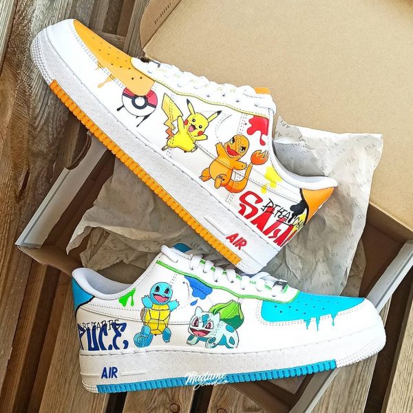 Pokemon Anime 40 Custom Air Force 1