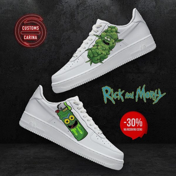 Rick and Morty 68 Custom Air Force 1