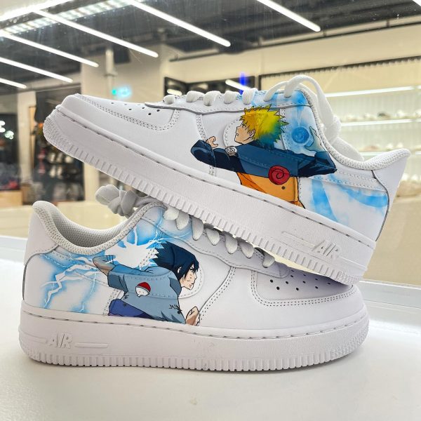 Naruto x Sasuke Custom Air Force 1