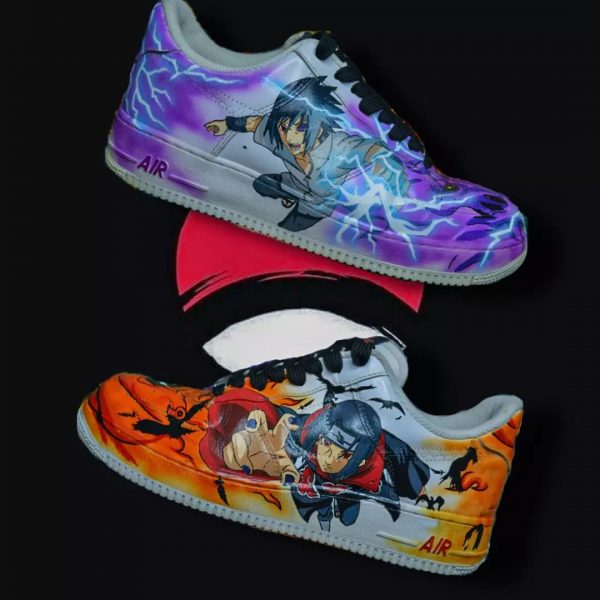 Anime Itachi Sasuke Custom Air Force 1