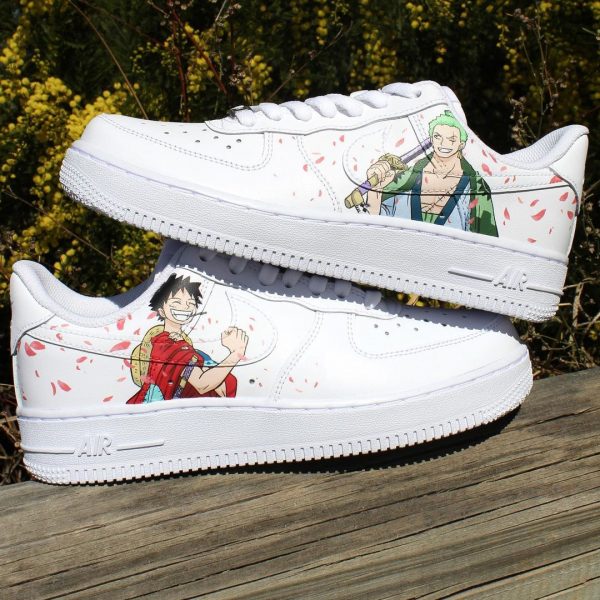 Luffy x Zoro Custom Air Force 1