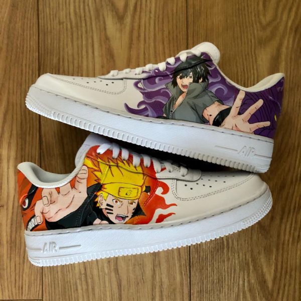 Naruto x Sasuke Custom Air Force 1