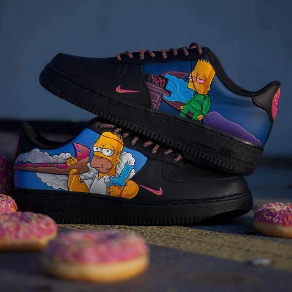 The Simpsons 21 Custom Air Force 1