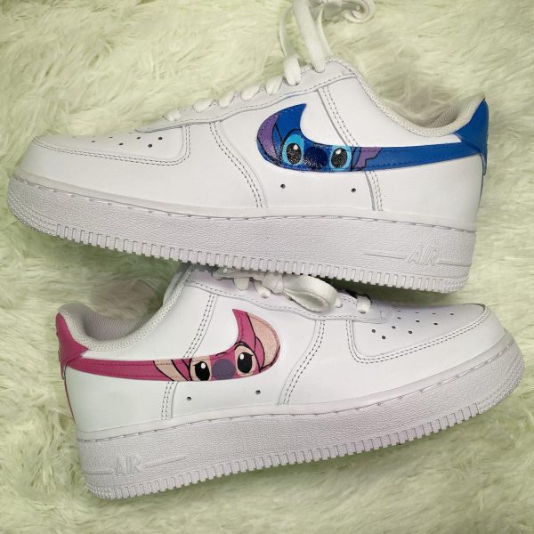 Painting Stitch Custom Air Force 1