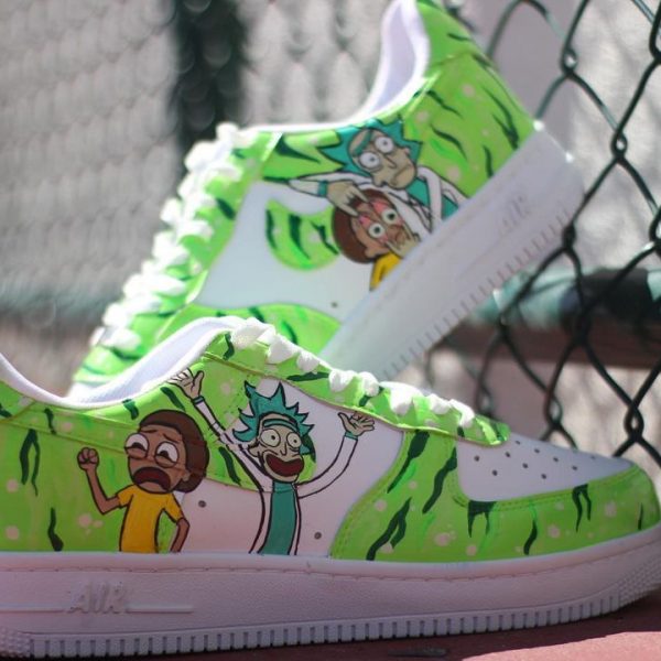 Rick and Morty 33 Custom Air Force 1