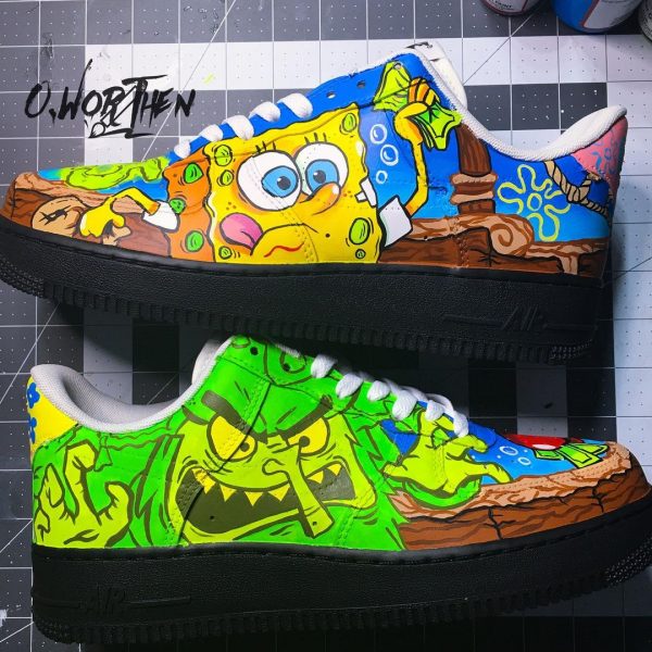 SpongeBob SquarePants 36 Custom Air Force 1