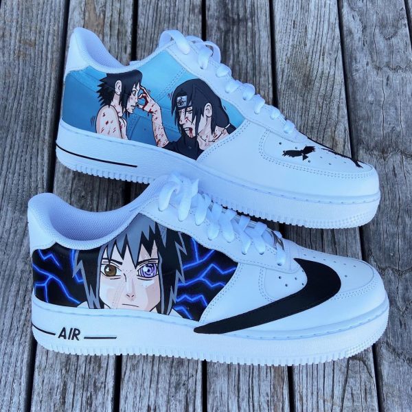 Naruto Anime Handpainted Custom Air Force 1