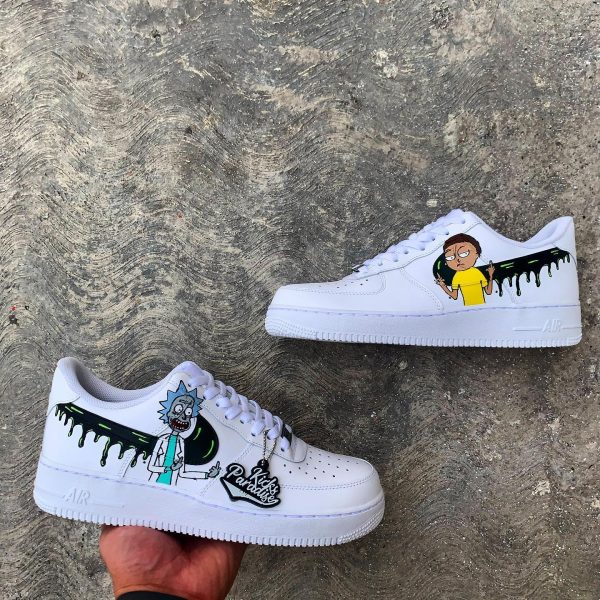 Rick and Morty 03 Custom Air Force 1