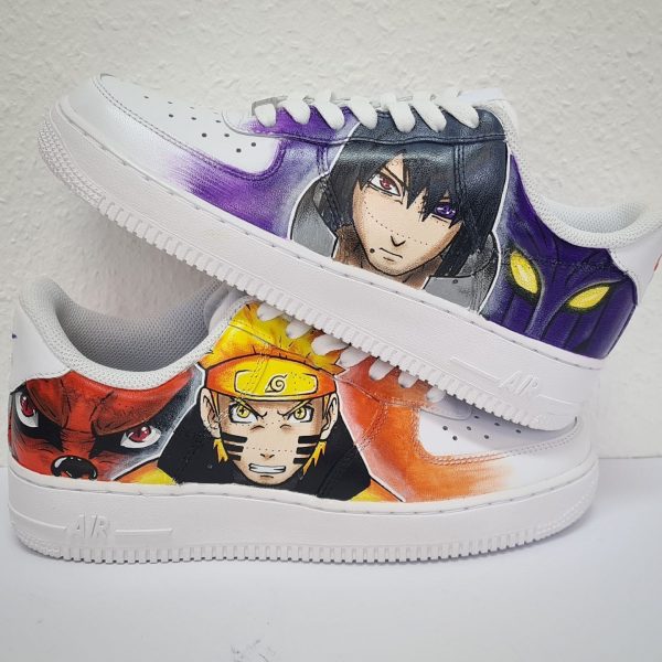 Naruto x Sasuke Custom Air Force 1