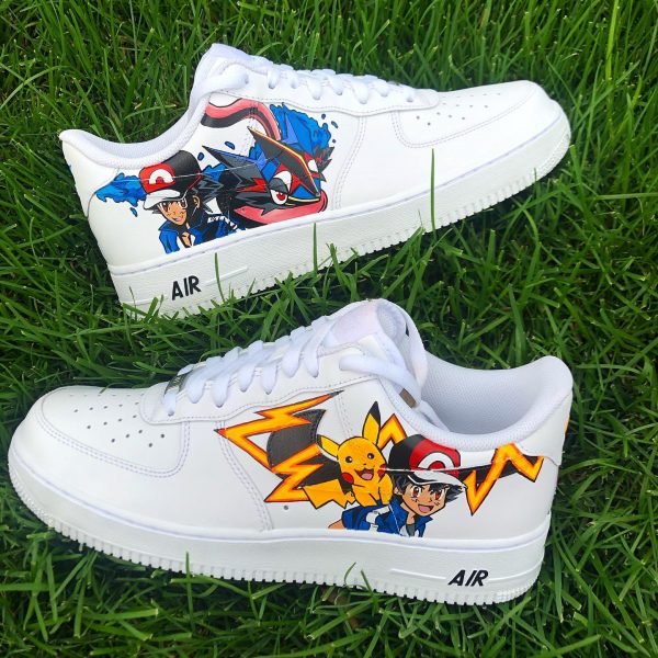 Pokemon Anime 41 Custom Air Force 1