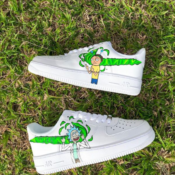 Rick and Morty 06 Custom Air Force 1