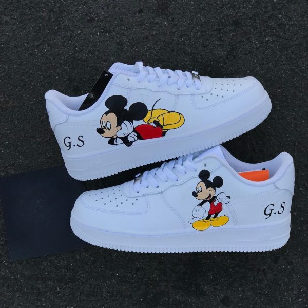 Mickey Mouse Cartoon Custom Air Force 1