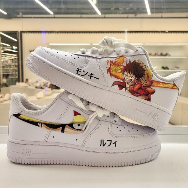 Design Luffy OP Custom Air Force 1