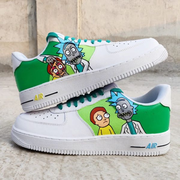 Rick and Morty 79 Custom Air Force 1