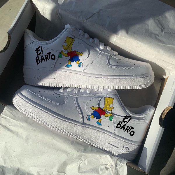 The Simpsons 09 Custom Air Force 1