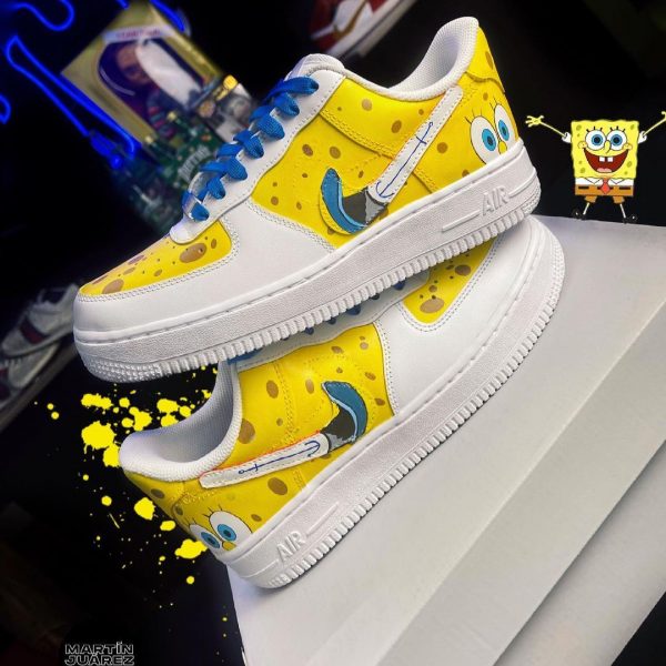 SpongeBob SquarePants 30 Custom Air Force 1