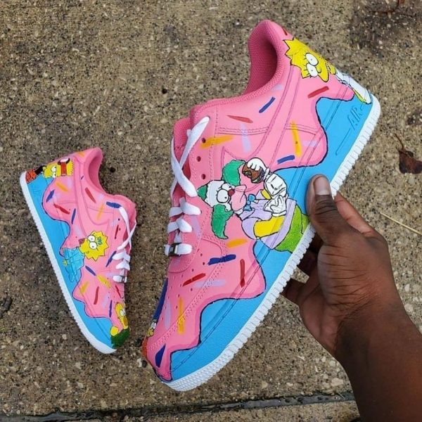 Design The Simpsons Custom Air Force 1