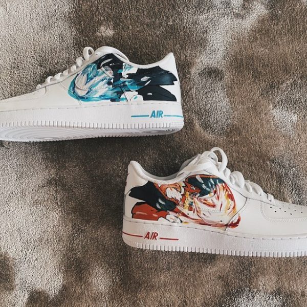 Pokemon Painting Anime Custom Air Force 1