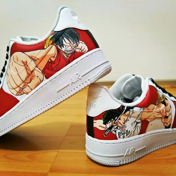 Luffy x Zoro Custom Air Force 1