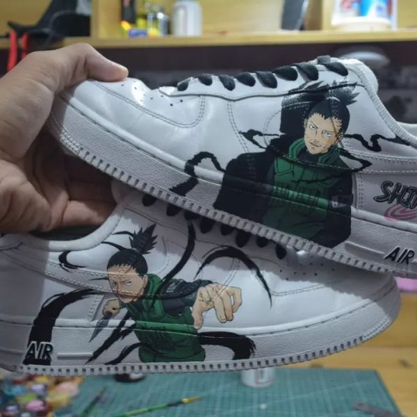 Shikamaru Hand Painted Custom Air Force 1