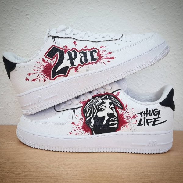 Tupac 06 Custom Air Force 1