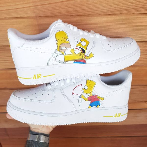 The Simpsons 08 Custom Air Force 1