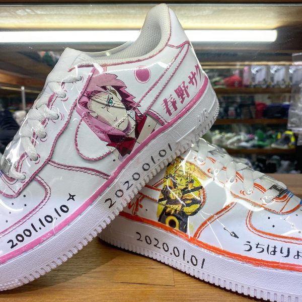 Naruto Handpainted Custom Air Force 1