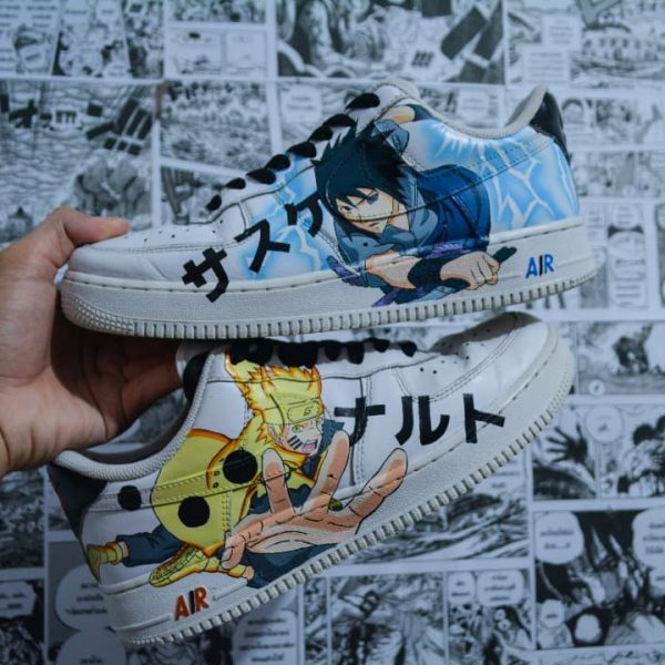 Naruto x Sasuke Custom Air Force 1