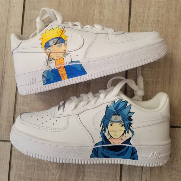 Naruto x Sasuke Custom Air Force 1