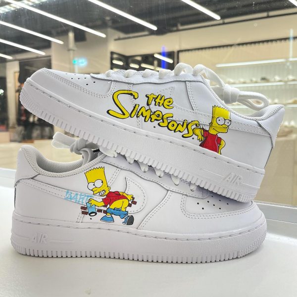 The Simpsons 13 Custom Air Force 1