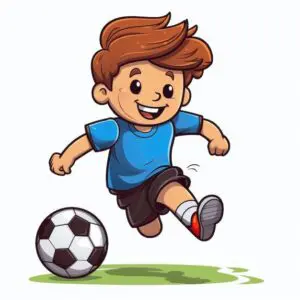 Voetbal-kleurplaten-kind
