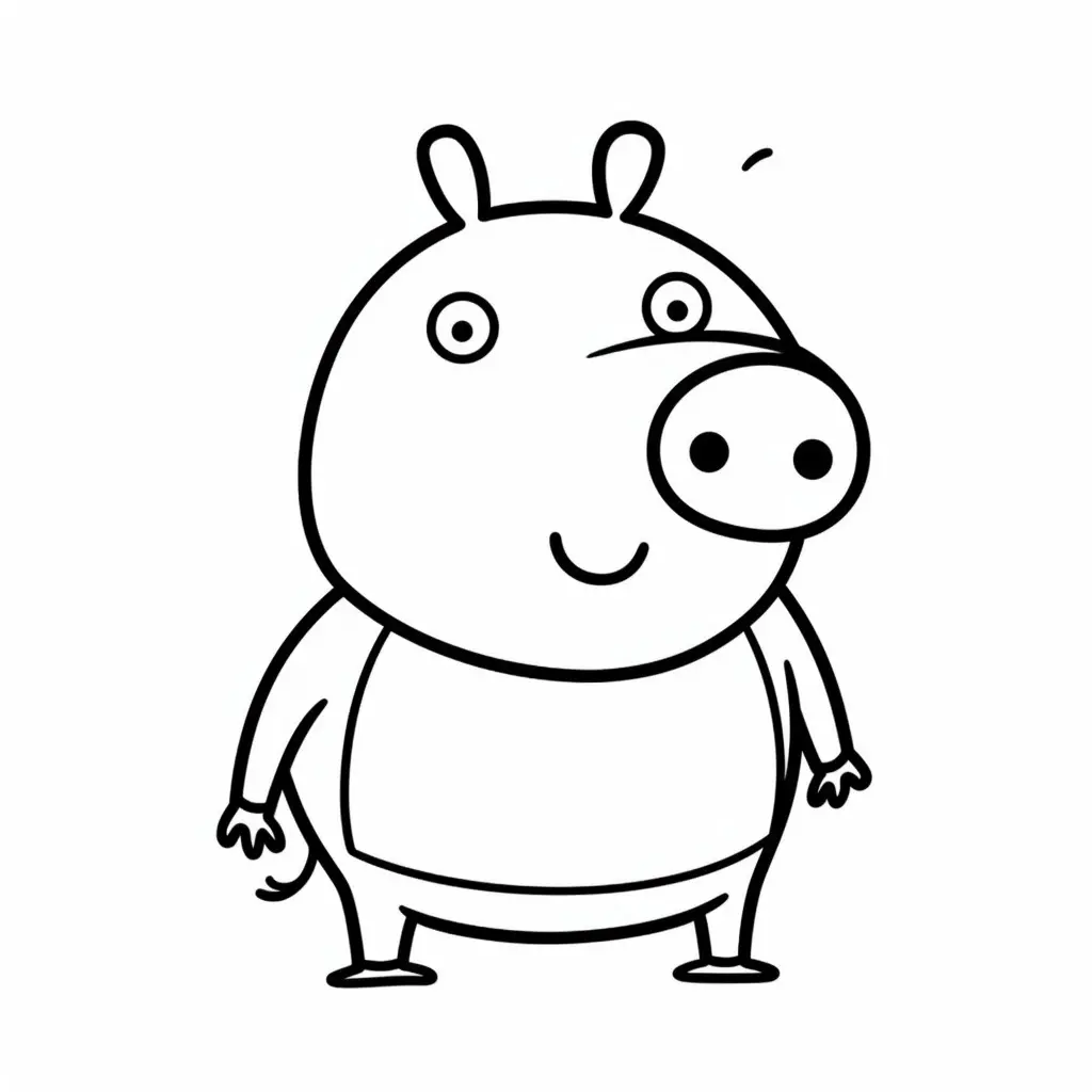 Peppa Pig Colorful Adventures: Fun Facts for Kids - Child Coloring Pages