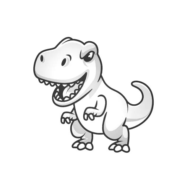 dino coloring page 2 | coloring-plates-kind.com